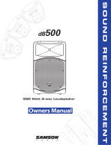 Samson dB500a User manual