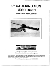 Harbor Freight Tools 46077 User manual