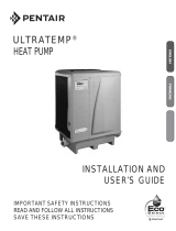 Pentair ULTRATEMP 120 H/C Installation and User Manual