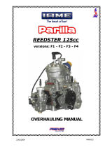 IAME Parilla Reedster 125cc Overhauling Manual
