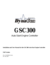 DynaGen GSC300 User manual