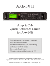 Fractal Audio AXE-FX II Quick Reference Manual