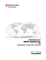 Notifier ONYXWorks NFN Installation & Operation Manual