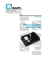 Zapi DUALACE2 NEW GENERATION User manual