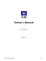iKarus C42 Owner's manual