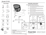 OFM Essentials by E1001 Computer and Task Chair Assembly Instructions