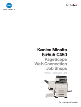 Konica Minolta bizhub C450 Web Connect Manual