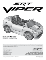 Kid Trax Toys SRT Viper KT1101WMI Owner's manual