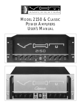 VHT Amplification 2150 User manual