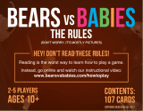Exploding Kittens Bears vs Babies Operating instructions