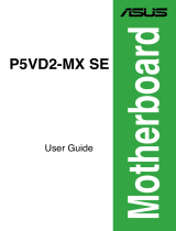 Asus Motherboard P5VD2-MX User manual