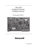 Honeywell PRO-2200 Installation guide