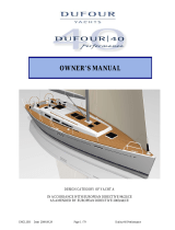Dufour Yachts 40 Performance Owner's manual