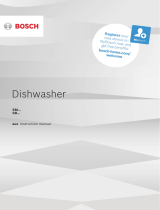 Bosch SMP66MX04A User manual
