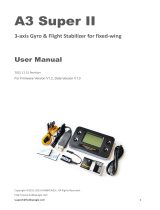 HOBBYEAGLE A3 Super II User manual