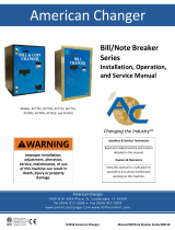 American Changer Bill Breaker Series Installation, Operation And Service Manual