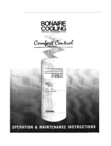 BONAIRE Comfort Control RF Remote Owner's manual