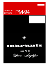 Marantz PM-94 User manual