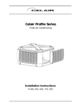 Celair  Profile Series Installation Instructions Manual