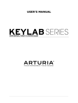 Arturia KeyLab 25 Owner's manual