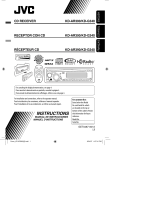 JVC KD-G340 - Radio / CD Instructions Manual