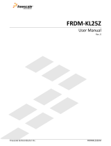Freescale Semiconductor FRDM-KL25Z User manual