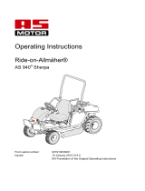 AS MOTOR Ride-on-Allmaher AS 940 Sherpa Operating Instructions Manual