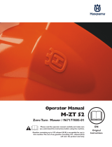 Husqvarna M-ZT 52 User manual