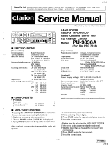 Clarion DB168R User manual