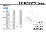 Sony VPCSD User manual