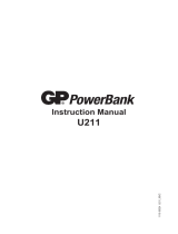 GP PowerBank U211 User manual