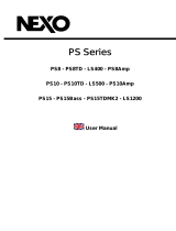 Nexo PS10TD User manual