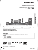 Panasonic SC-PT480 Operating Instructions Manual