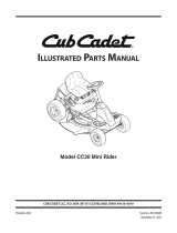 Cub Cadet CC30 User manual