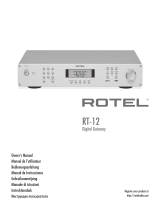 Rotel RT12 Owner's manual