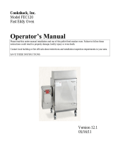Cookshack FEC120 User manual