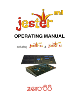 Zero 88 jester ml 48 Operating instructions