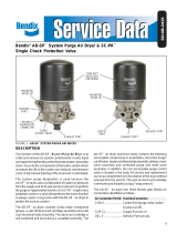 BENDIX AD-SP SYSTEM PURGE AIR DRYER User manual