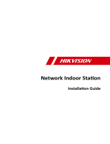 Hikvision DS-KH8520-WTE1 10" Room Station Owner's manual