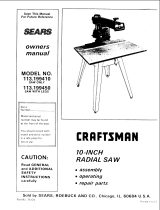 Craftsman 113199410 Owner's manual