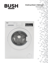 Bush WMSAE1012EW 10KG 1200 Spin Washing Machine User manual