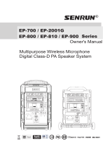 Senrun EP-900 series Owner's manual