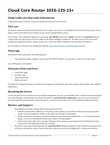 MikroTik CCR1016-12G© Quick start guide