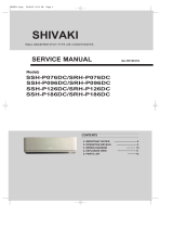 Shivaki SRH-P076DC User manual