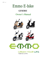 EMMO E-bike GENERIC Owner's manual