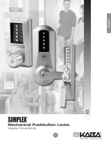 Assa Simplex 2500 Series User manual
