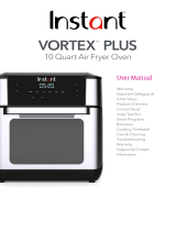 Instant VORTEX PLUS 10 Quart Air Fryer User manual