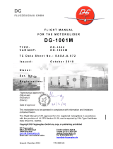 DG Flugzeugbau DG-1000M Flight Manual