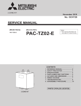 Mitsubishi Electric PAC-TZ02-E User manual