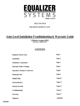 Equalizer Systems Auto Level Installation guide